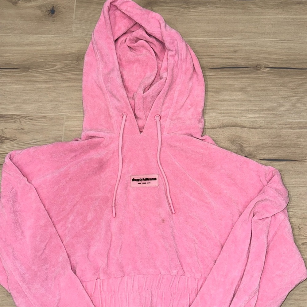 Cute cropped pink jacket